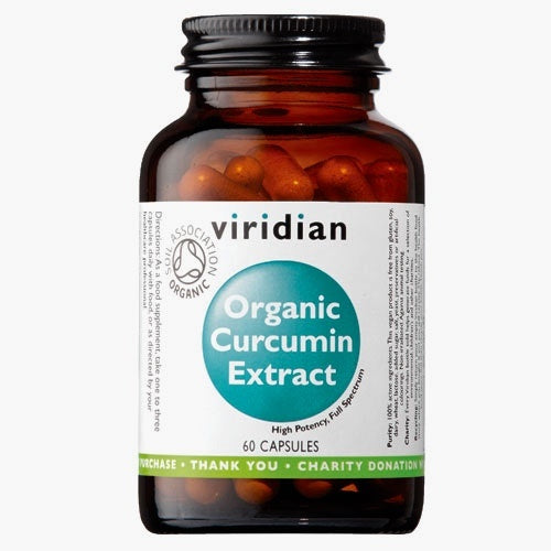 Organic Curcumin Tablets - (60 Caps)