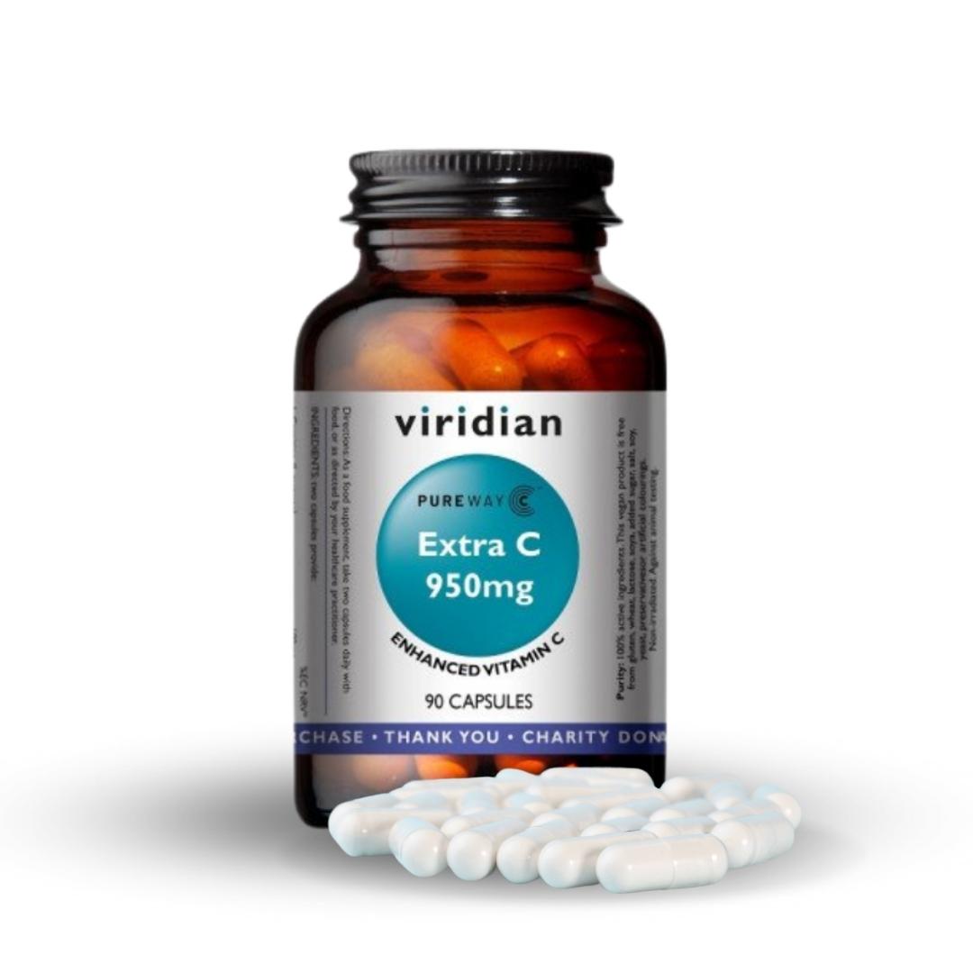 High Strength Vitamin C - Extra C 950mg (90 caps)